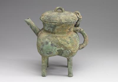 图片[3]-He wine/water vessel with inscription “Chen chen x” dedicated to Fu Gui, Western Zhou dynasty (c. 1046-771BCE)-China Archive